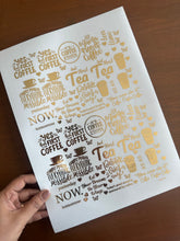 Coffee Gold Sticker